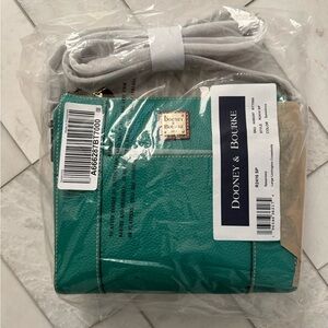 NWT Dooney & Bourke “Lexington” Crossbody Bag in Teal “Spearmint” color